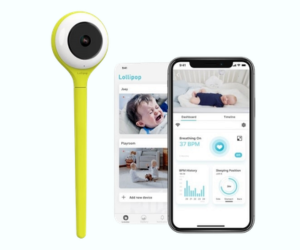 lollipop baby camera Pistachio
