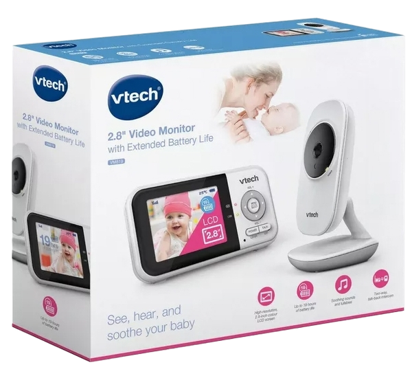 VTech VM819 Baby Monitor in box